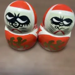 勝居寺 勝ちダルマ 2個セット　おみくじ無し