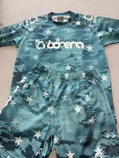 bonera カモフラ柄 プラクティス 上下セット Sサイズ