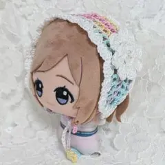 〈ミックス色×白色〉ぬい服　ヘッドドレス　ちびぐるみ　にじぬい