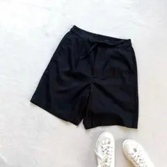 メンズ　ショートパンツ　半パン　黒　チャオパニックティピー　麻のサムネイル