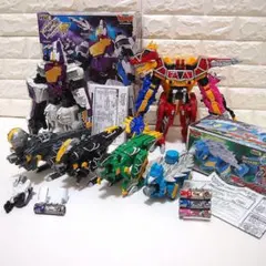 【パーツ欠品なし★完動品】獣電戦隊キョウリュウジャー　獣電竜＋獣電池 セット