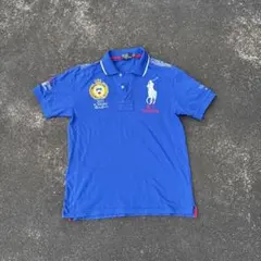 Polo Ralph Lauren RL Racing ポロシャツ　国旗のサムネイル