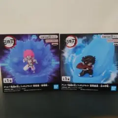 鬼滅の刃 フィギュアライト 猗窩座 冨岡義勇 2種セット
