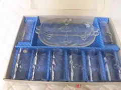 HOYA　グラスセットとガラス皿セット