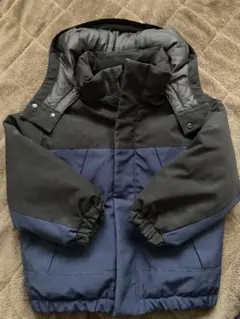 ユニクロ　男の子　110cm アウター　ジャンバー　秋冬 ブルゾン　厚手　中綿