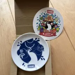 ＣＨＵＭＳ　限定非売品　豆皿&ステッカーセット　オータムフェスティバルのサムネイル
