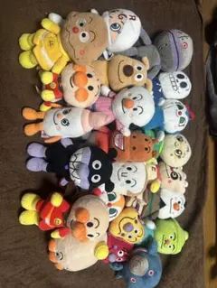 アンパンマン ぬいぐるみ プリちぃビーンズ　セット 21体