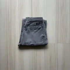 90s DOCKERS ツータックワークパンツ 旧タグ 実寸32×27 グレー