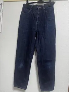 UNIQLO リラックスフィット テーパードデニム 25