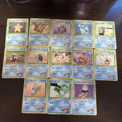 ポケモンカード 旧裏 カスミシリーズ 13枚 まとめ売りのサムネイル