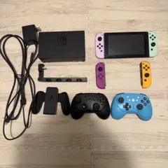 Nintendo Switch 本体 ネオンカラーセット ジョイコン2個追加 - メルカリ