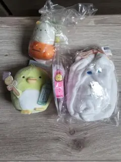 すみっコぐらし　デジタルウォッチ含むプライズ4点セット　新品未開封
