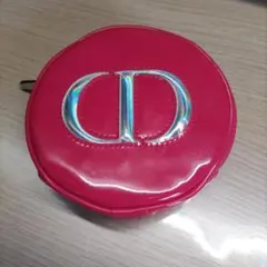 Dior CDロゴ ラウンドポーチ ピンクのサムネイル