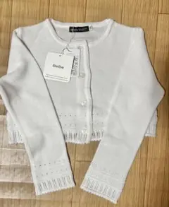 BeBe ホワイト カーディガン