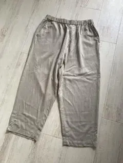 mizuiro ind ウエストゴム カジュアルパンツ
