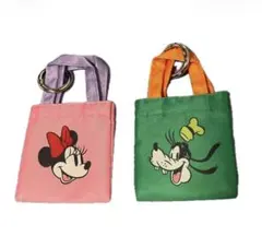 キャンドゥ　Disney ミニミニバッグキーホルダー 2種セットのサムネイル