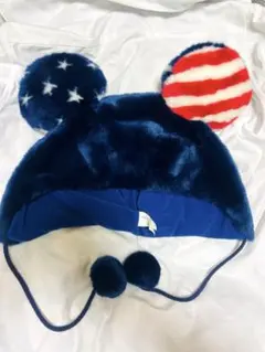 ディズニー アメリカン ファンキャップ　星条旗