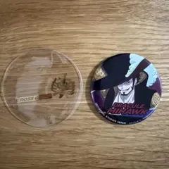 USJ ユニバ ONE PIECE ワンピース 缶バッジ ミホーク