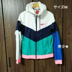 NIKE ナイキ　赤タグ　90S　クレイジーカラー　ナイロンジャケット サイズM