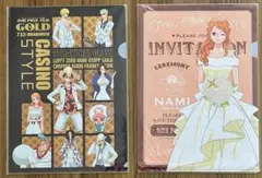 【未開封・美品】ONE PIECE FILM GOLD クリアファイル2枚セット