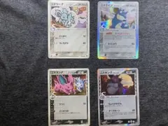 ポケモンカード ニドリーナ ニドクイン ニドラン♂ ニドキング　δ種4枚セット