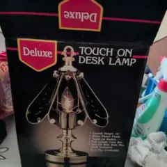 Deluxe Touch On Desk Lamp　デスクランプ　昭和レトロ