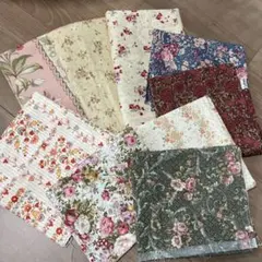 おまけ付き　花柄生地のまとめ売り