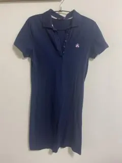 Brooks Brothers 半袖ポロワンピース ネイビーのサムネイル