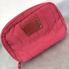 MARC BY MARC JACOBS ピンク ポーチ　ポーチ中ファスナー付き