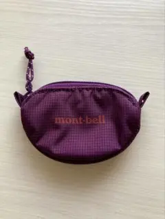 mont-bell モンベル　コインケース　パープル