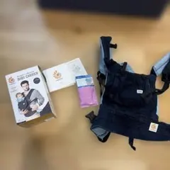 新品フードカバー付き エルゴベビー　Leeコラボ　抱っこ紐　デニム