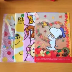 キャラクター　クリアファイル4枚セット