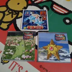 ポケモン シール アマダ トップ 3枚セットカメックス＆トランセル＆ヒトデマンD