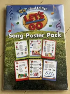 LET’S GO Song Poster Pack 英語教材 ポスターパックのサムネイル