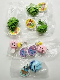 たまごっち ドットフィギュアチャーム 未開封 くちぱっち ぎんじろっち まるてん