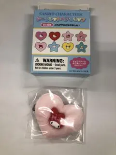 サンリオキャラクターズ シークレットヘアクリップ〈マイメロ・赤〉