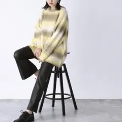 グラデーション ニット