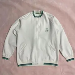 【レア☆ポルトガル製80s】フレッドペリー トラックジャケット ホワイト L 激レア フレッドペリー トラックジャケット ジャージ ポルトガル