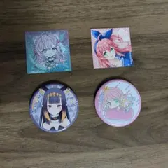 シール　缶バッチ ホロライブ　さくらみこ　姫森ルーナ　博衣こより　イナニス