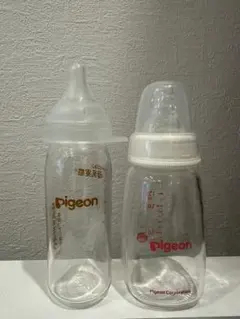 ピジョン哺乳瓶2個セット　100ml、120ml