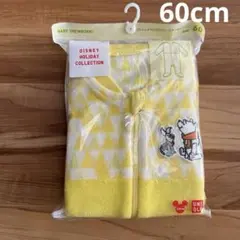 ユニクロ　プーさんフリースオールインワン 60cm