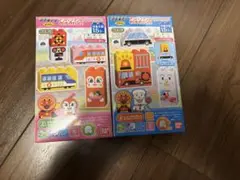 アンパンマンとのりものでGO アンパンマン ブロック　食パンマン　ドキンちゃん