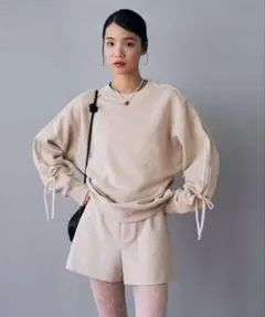 ベロア プルオーバー