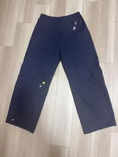 【極美品】graniph カジュアルパンツ L ネイビー