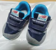 ニューバランス　996 　中古品　 スニーカー 12センチ ネイビー