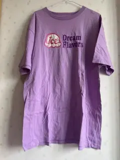 SPINNS Tシャツ 紫 プリント アイスクリーム オーバーサイズ F 半袖のサムネイル