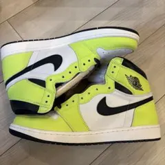 Nike Air Jordan 1 ネオンイエロー/ブラック