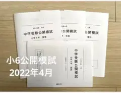 能開センター 能開　小6 6年生　2022年　公開模試 2025年最新】能開センター 公開模試6年の人気アイテム - メルカリ