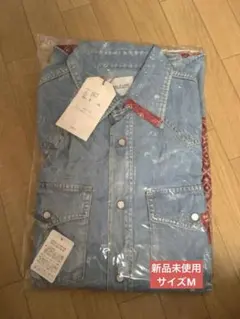 【新品未使用】キャルオーライン　コツボ　バンダナ加工　シャツ　Mサイズ　激レア