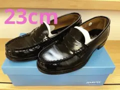 HARUTA 黒 ローファー 4514 サイズ23 EE